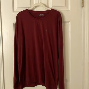 Red (cranberry) men’s long sleeve shirt